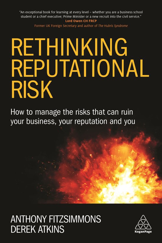 Rethinking Reputational Risk - cover