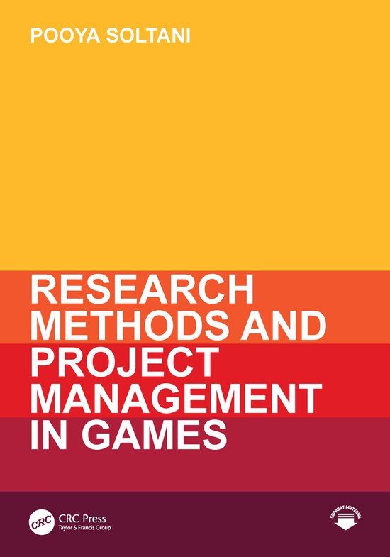 Research Methods and Project Management in Games - cover