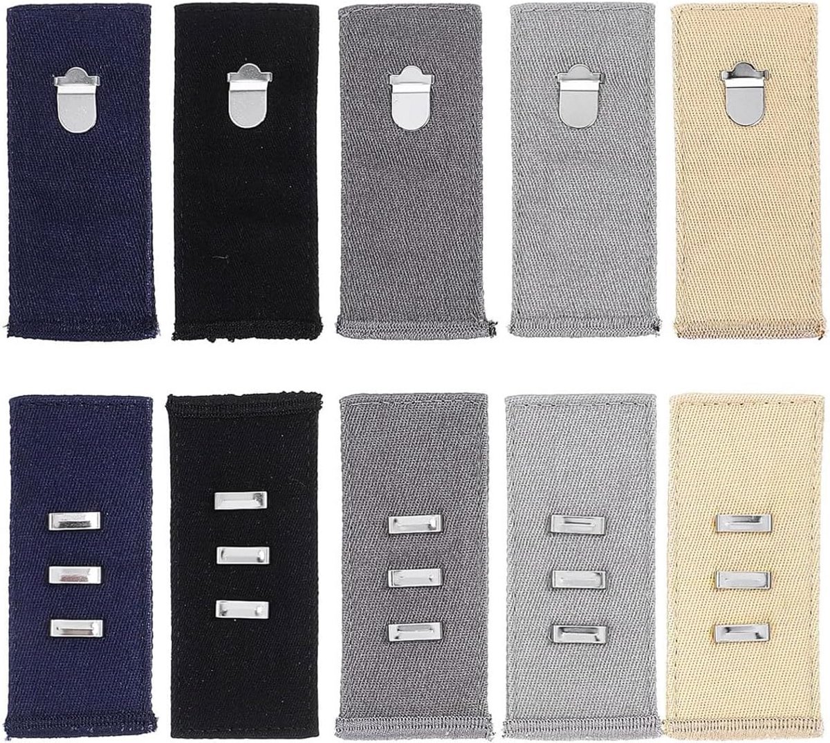 Verstelbare Taille Vergrotende Knopen, Set van 5