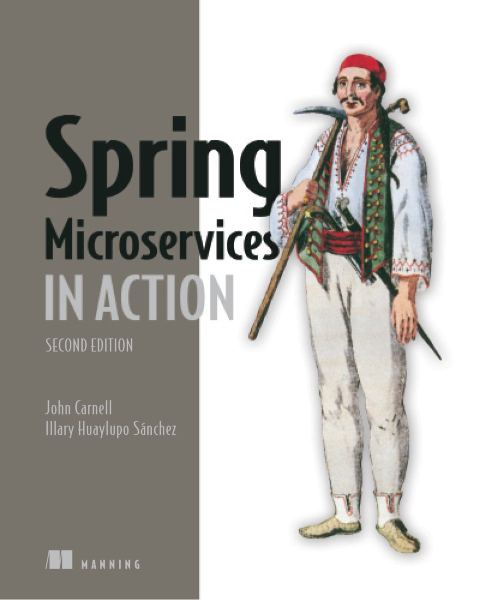 Omslag van Spring Microservices in Action