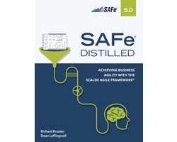 Omslag van SAFe 5.0 Distilled; Achieving Business Agility with the Scaled Agile Framework