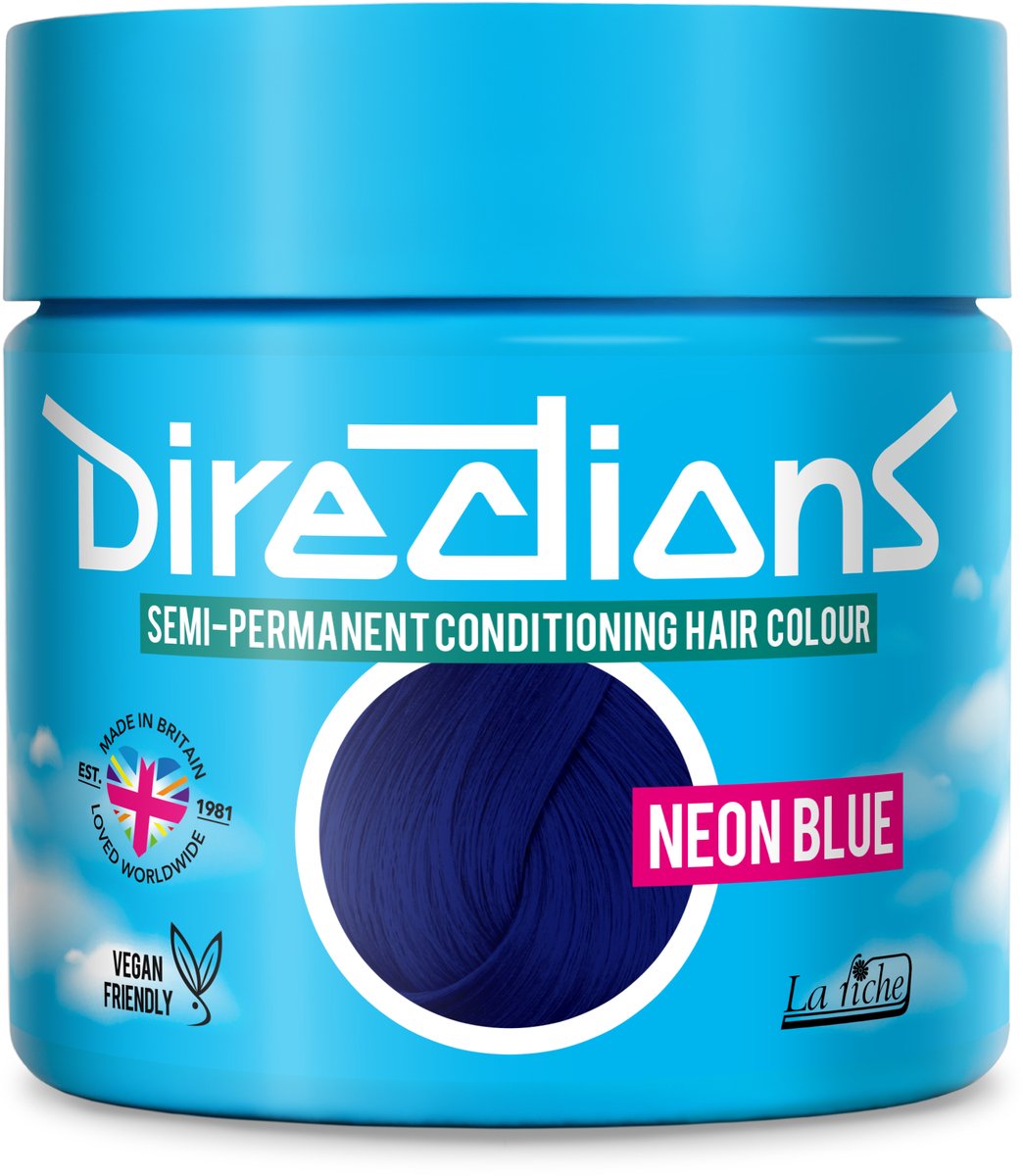 Directions Neon blue - Haarverf - 100 ml
