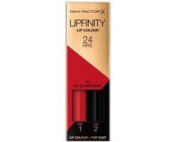 Max Factor Lipfinity Lip Colour Lippenstift So Glamorous 125 2.3 ml + 1.9 g