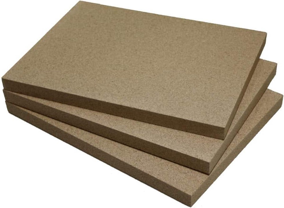 Vermiculietplaat 3500 x 300 x 30 mm met 1 boom
