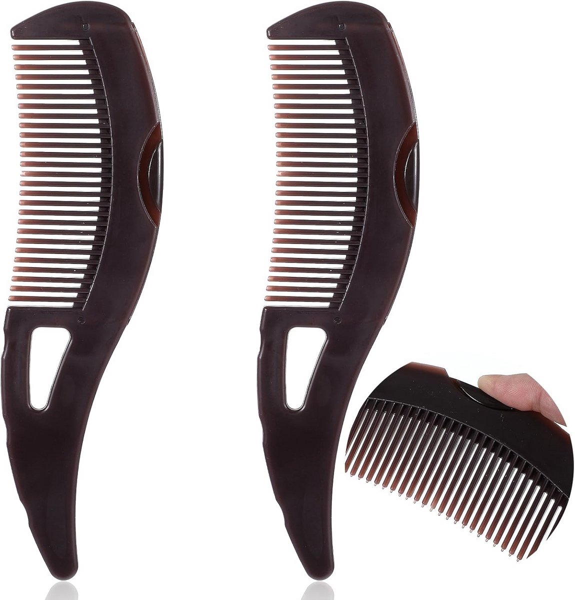 Hoofdhuidkam voor Schubbenreiniging - 2 Stuks, Detox Kam voor Dandruff