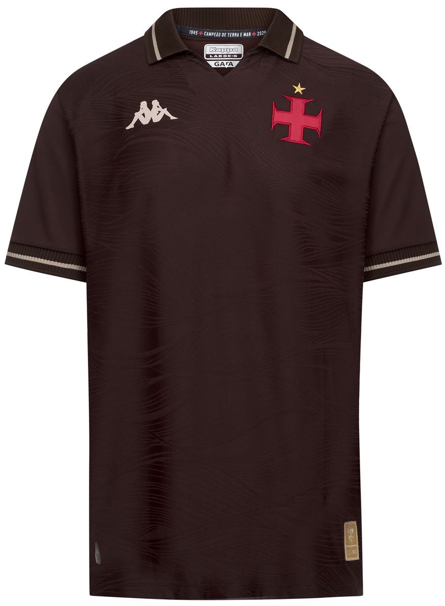 Vasco da Gama Derde Shirt 2 2025/26 - Brazilië Voetbalshirt - Vasco da Gama - Maat M - Kappa - Globalsoccershop