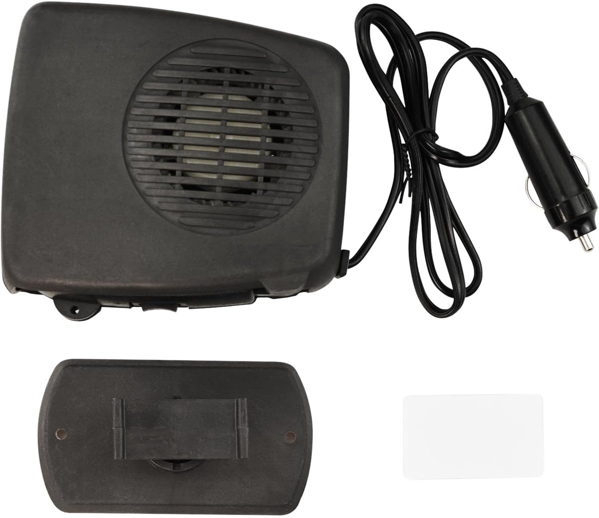 Auto Verwarming Ventilator - Snel Ontdooier - Winter Comfort - Dubbele Modi - 200W 12V - Zwart