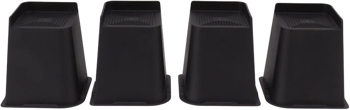 Meubelverhogers - Bedverhogers - Meer Ruimte Creëren - Robuuste ABS Constructie - 6 Inch Hoog