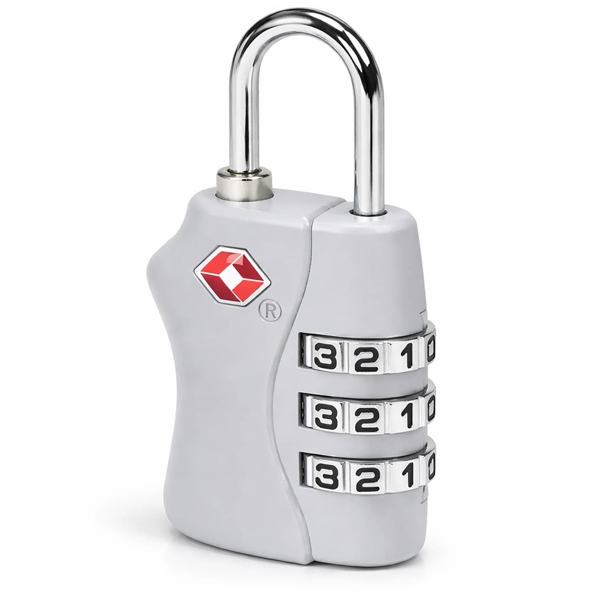 TSA Cijferslot – Bagage Slot met Code – Kofferslot – grijs