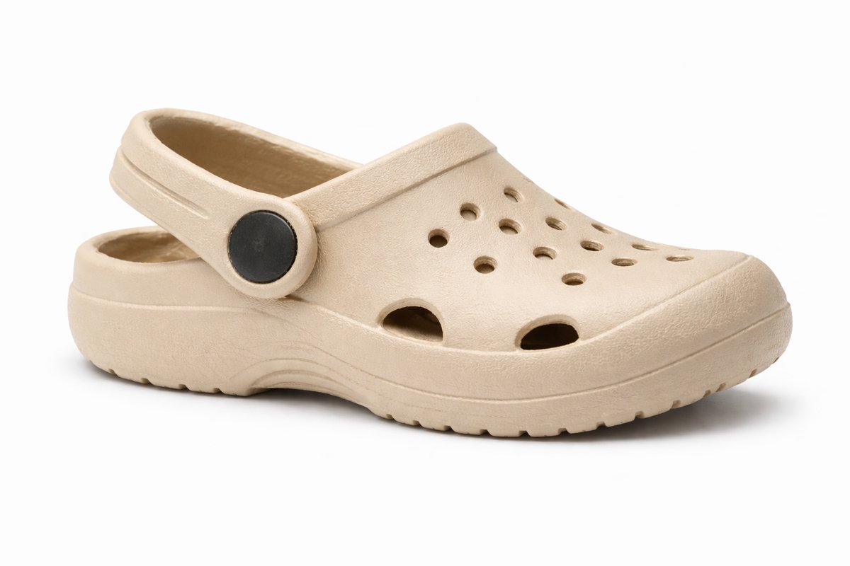 Kinderen klompen | Tuinklompen Peuter & Kleuters Diversen Kleuren Kinderclogs | Kinderslippers | Tuinschoenen kids | Waterschoenen, badslippers kinderen | Camping & strandschoenen kind | EVA lichtgewicht | Meisjes & jongens clogs | Beige | Maat 27/28