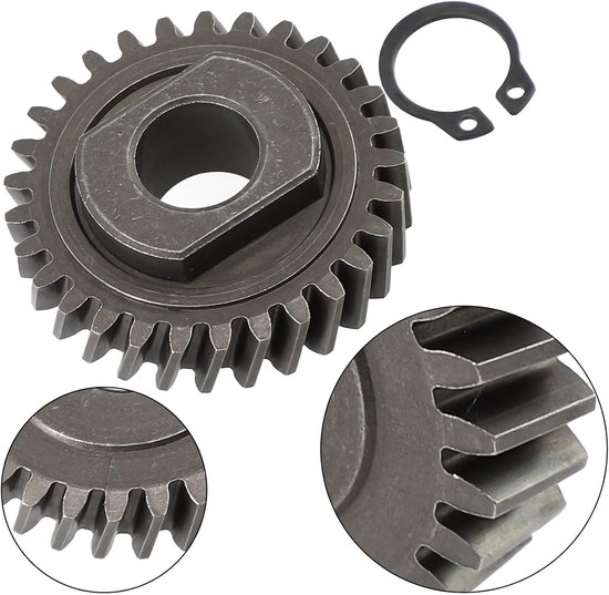 Slagwiel Keukenmachine - Reserveonderdeel Tandwiel - Keukenmachine Reparatie - Duurzaam Metalen Ontwerp - 12 x 10 x 5 cm — afbeelding 5