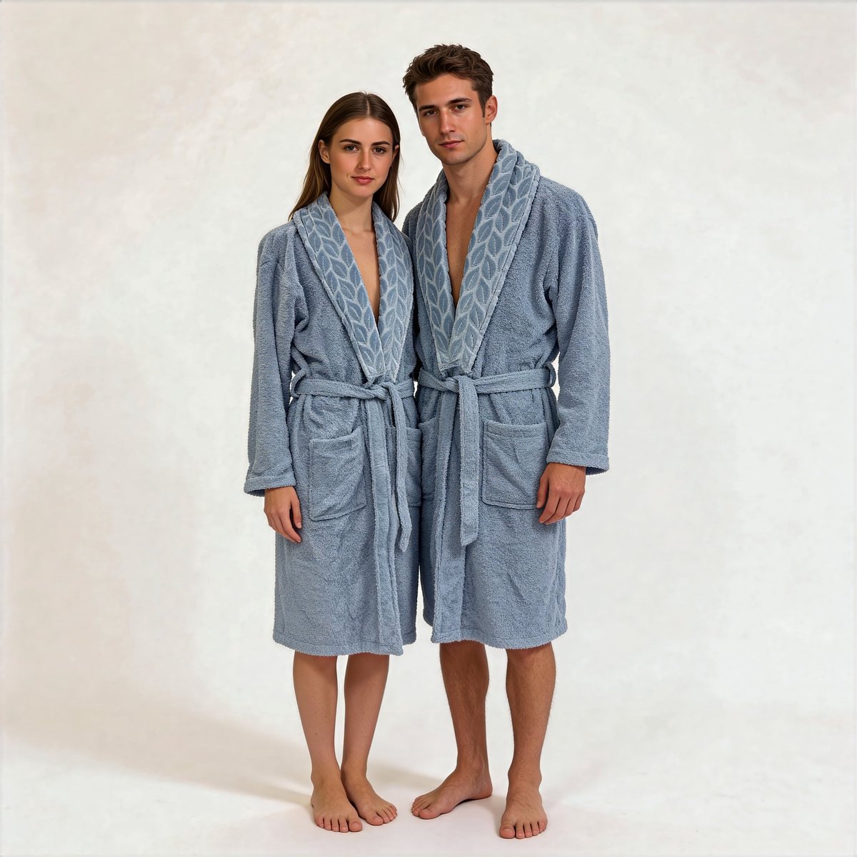 Nurpak Luxe Badjas – 100% Katoen – 330 GSM – Zacht & Hoog Absorberend – Unisex