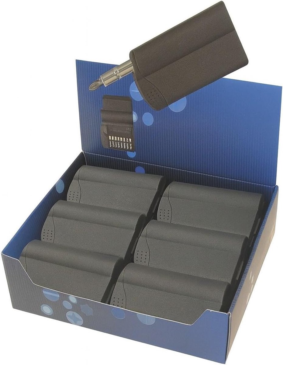 Schroefbitset - Bits en Dop - Reparaties en Montage - 17 Delige Set - 7 x 8 x 8 cm