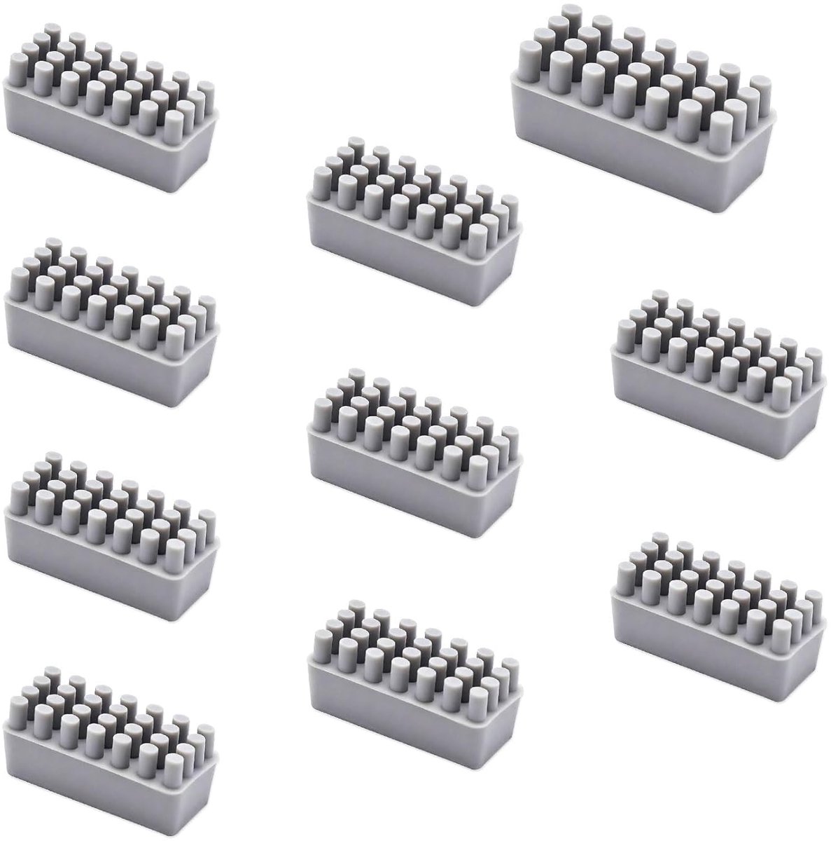 Spuitmond Reiniger Set - Panda Borstels - 3D Print Onderhoud - Hittebestendig Silicone - 10 Stuks