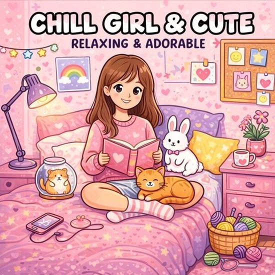 Chill Girl: Coloring Book for Adults and Teens Featuring Ado ... - cover