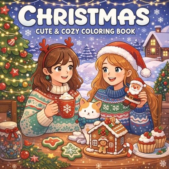 Christmas Time: Coloring Book for Adults and Teens Featuring ... - cover