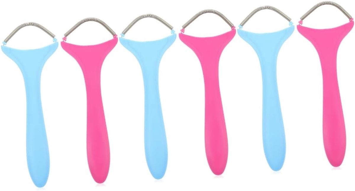 Gezichts ontharing tool - Ontharingsveer dames - Gezichtsverzorging thuis - Handmatige bediening - 16 x 55 cm - Diverse kleuren