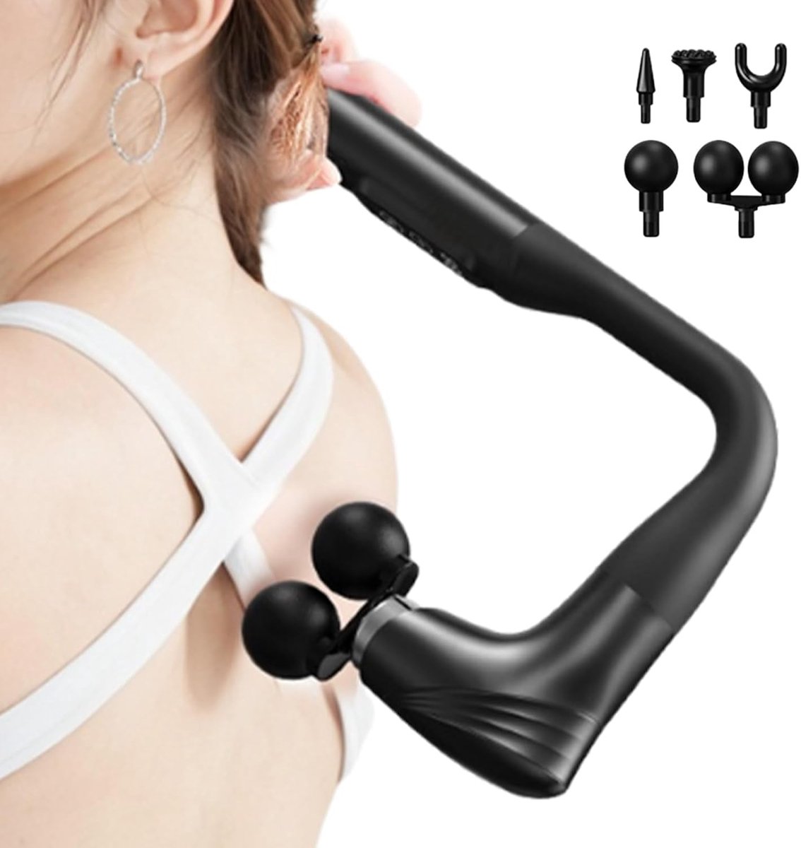 Diepe Weefsel Massageapparaat - Elektrische Spier Massager - Spierherstel Bevorderen - Stille Massage Ervaring