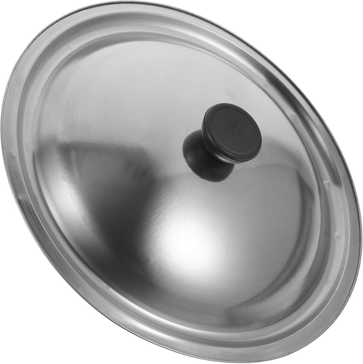 Universeel Deksel - Pannen Deksel - Koken Stomen - Roestvrij Staal - 26 Cm Diameter - Zilver