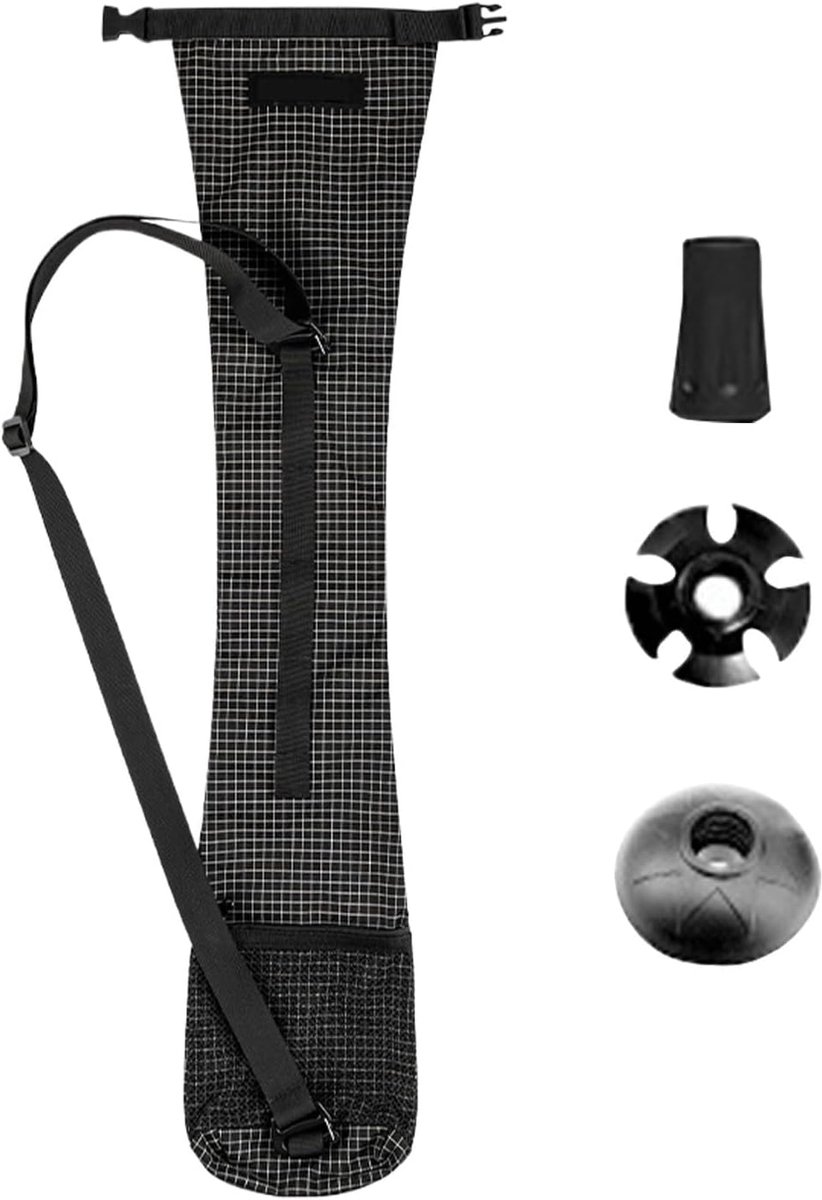 Opbergtas Trekkingstokken - Wandelstokzak - Buitensport Bescherming - Waterdicht Modderbestendig - 74x18cm - Veelkleurig