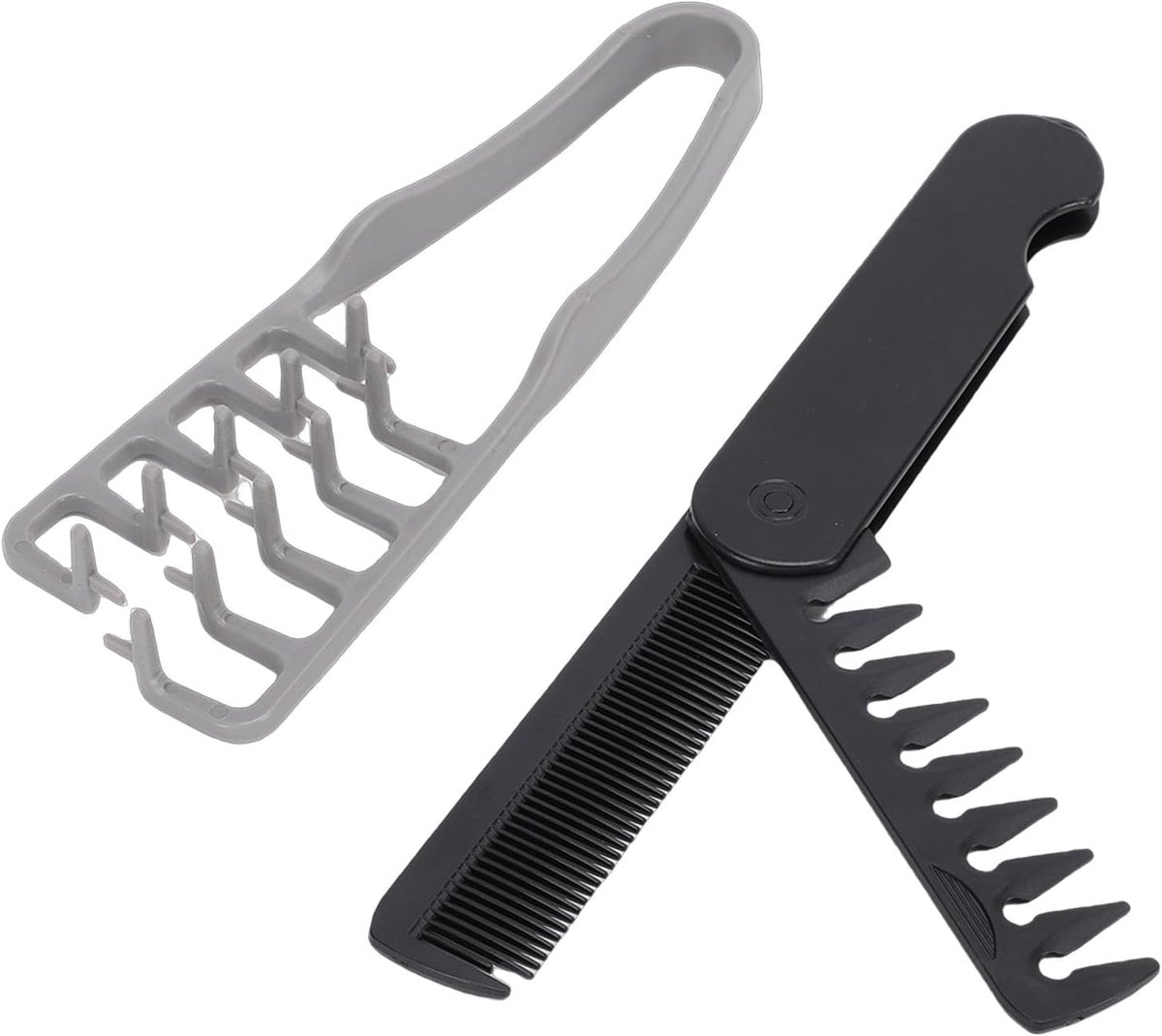 Opvouwbare Textuurkam - 2-in-1 Styling - Dagelijkse Styling - Antislip Handgreep - Draagbaar Formaat
