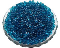 Aquarium Zand - Decoratief Bodemmateriaal - Landschapsarchitectuur Aquarium - Natuurlijk Zand Materiaal - 500 Gram - Blauw