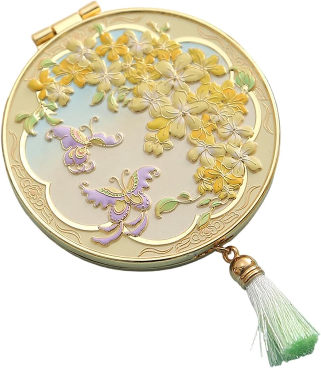 Compacte Spiegel - Make-up Accessoire - Dagelijks Gebruik - Antislip Grip - Draagbaar Formaat