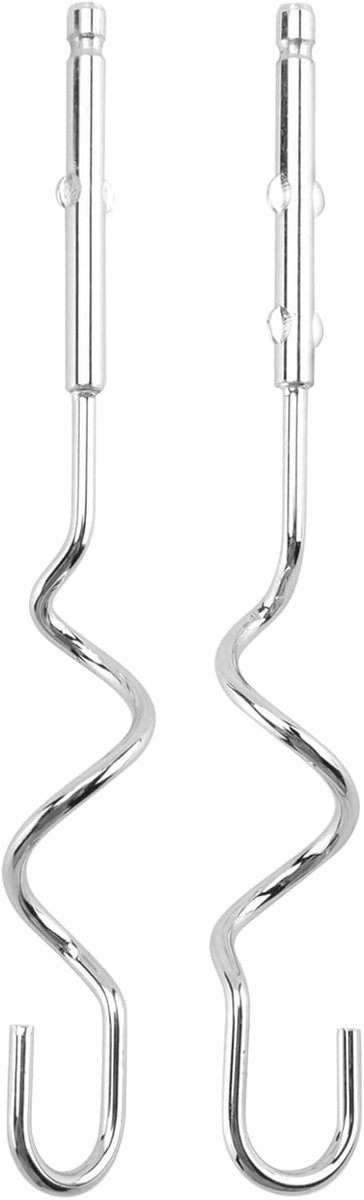 Elektrische Handmixer - Keuken Mixer - Beslag Maken - 7 Snelheden - 17 x 12 cm - Zilver — afbeelding 5