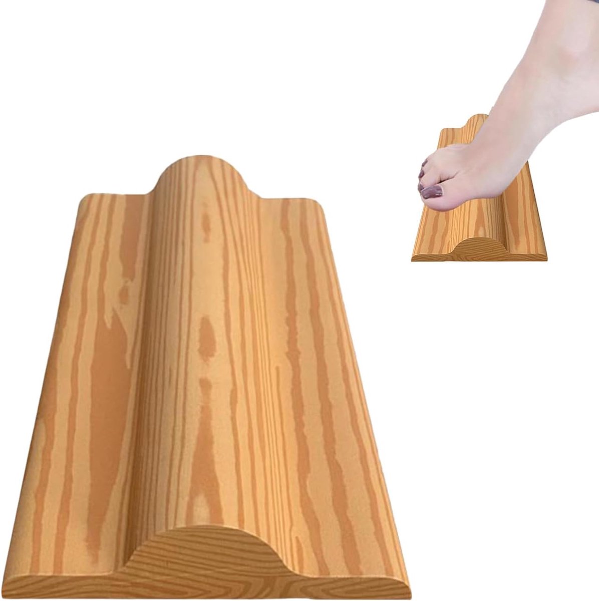 Balansplank - Kuit stretcher - Flexibiliteit trainen - Voor alle leeftijden - 15 x 16 cm - Gestreept