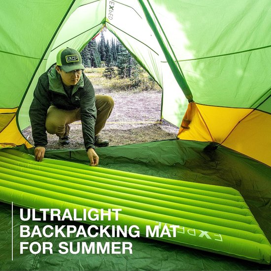 Isolatiemat - Luchtbed - Kamperen - Lichtgewicht - Middel - Groen — afbeelding 2