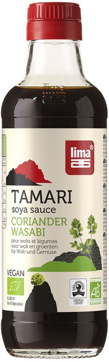 Lima Tamari Coriander Wasabi Bio 250 ml