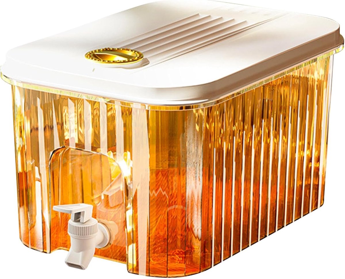 Waterdispenser Koelkast - Drank Dispenser - Gekoeld Water - Grote Capaciteit - 25x16x14 cm - Transparant