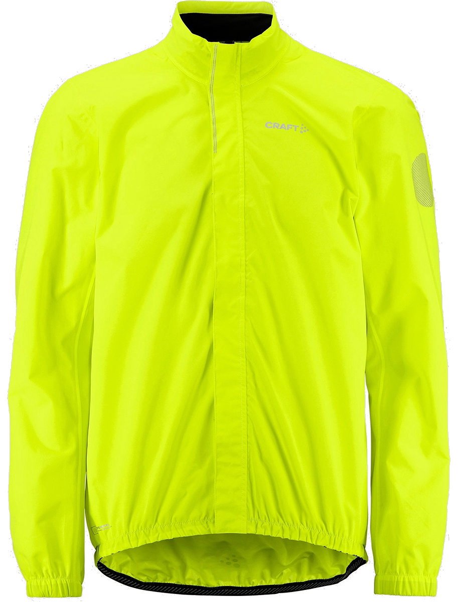 Craft Core Endur Hydro 2 Fietsregenjas Heren - Fluogeel | Maat: L