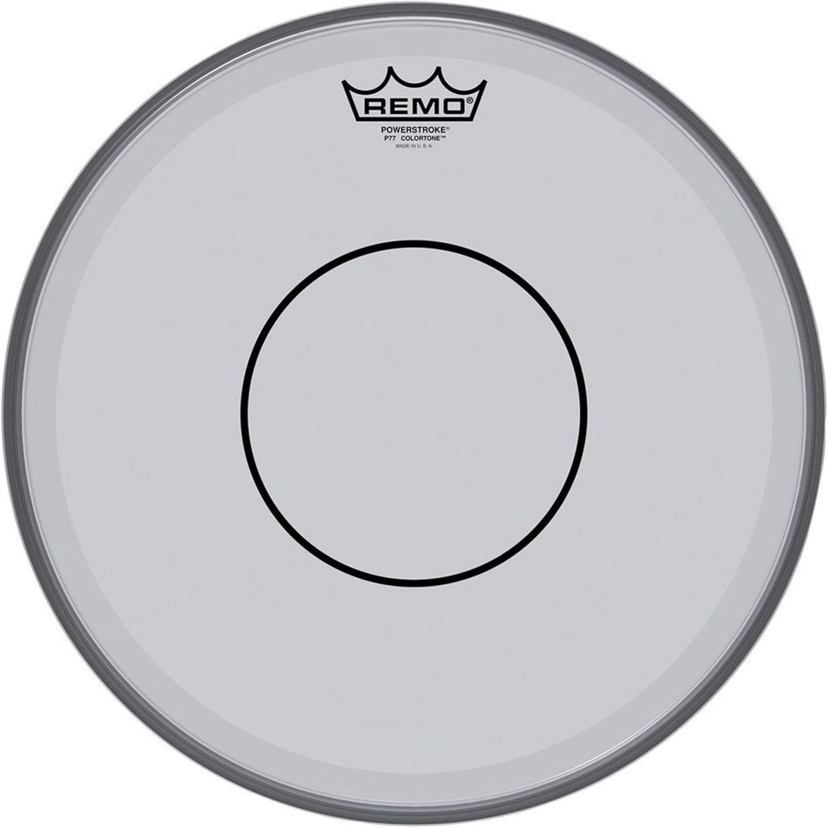 Drumvel - Percussie Huid - Snaredrum Vervanging - Synthetisch Materiaal - 14 Inch - Smoke