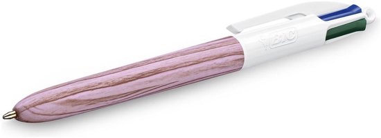 BIC 508964, Clip, Stylo à bille multifonctions, Rechargeable, Noir, Bleu, Vert, Rouge, 12 pièce(s), Moyen