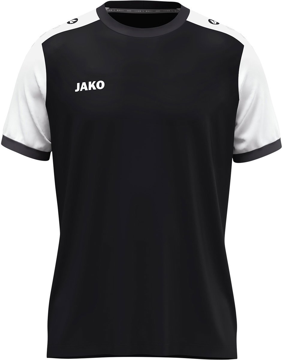 Jako Dynamic Shirt Korte Mouw Heren - Zwart / Wit / Antraciet | Maat: S