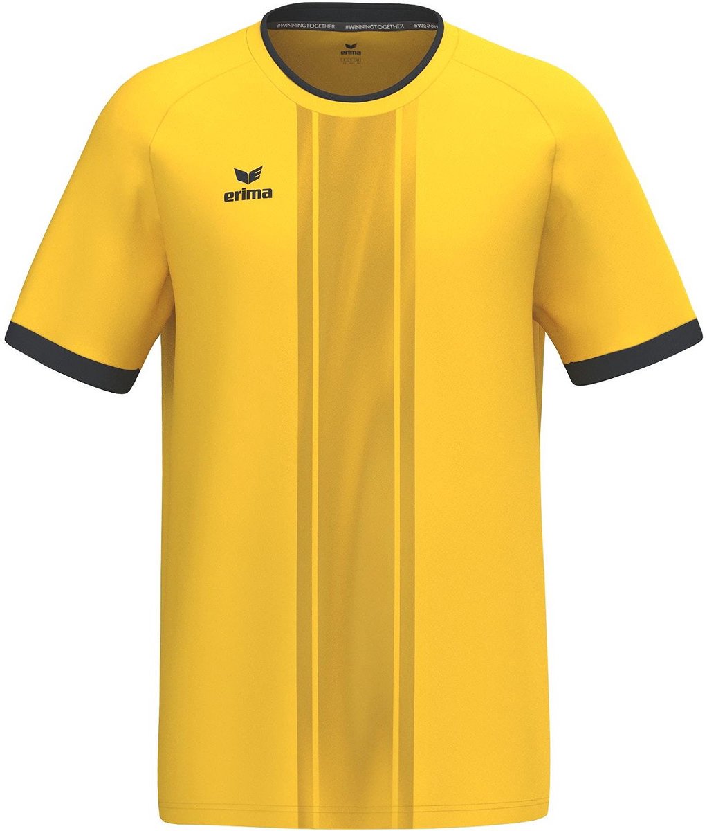 Erima Libero 125 Shirt Korte Mouw Heren - Geel | Maat: 3XL