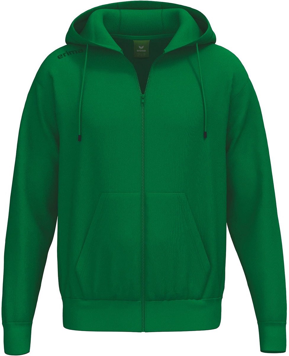 Erima Ts Sweatjack Met Capuchon Heren - Smaragd | Maat: XS
