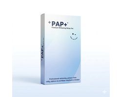 PAP+ Whitening Strips - Premium Tandenblekers - Tandenbleek Set - Tanden Bleken Thuis - Tandenbleekset - PAP+ White Strips - Bleekset - Teeth Whitening Set - 14 Behandelingen