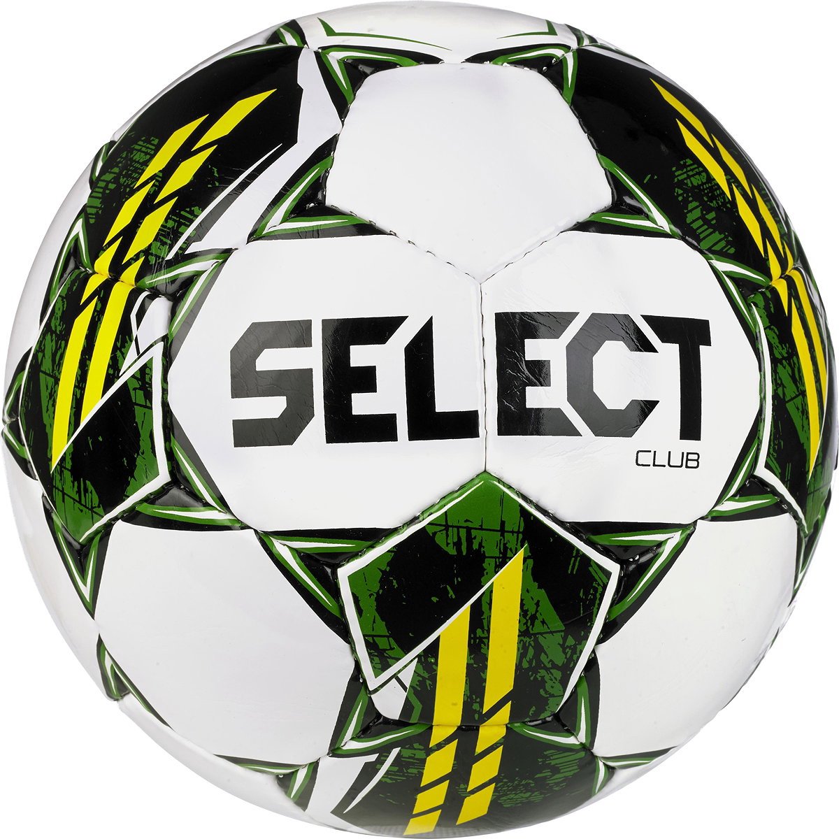 Select Club (Size 5) V25 Trainingsbal - Wit / Geel | Maat: 5