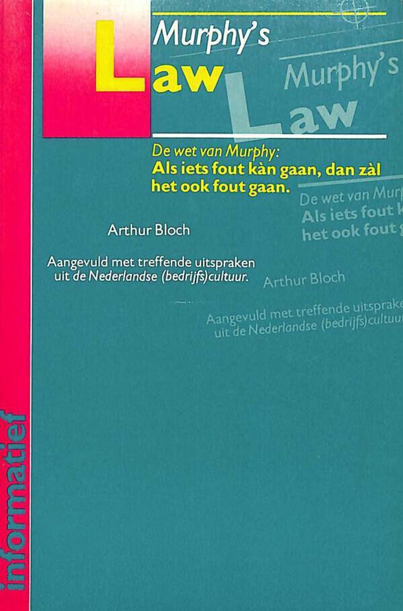 Omslag van MURPHY'S LAW