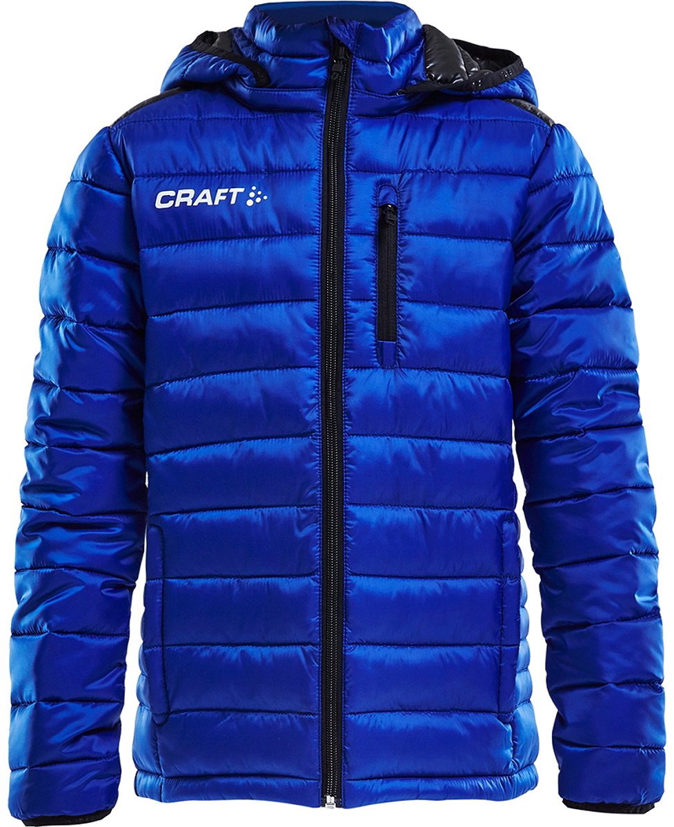 Craft Isolate Donsjas Met Kap Kinderen - Blauw | Maat: 158/164