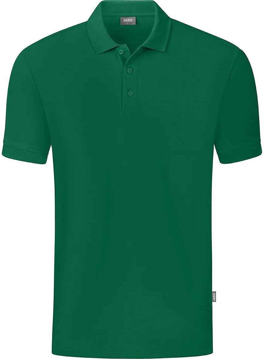 Jako Organic Polo Kinderen - Groen | Maat: 128