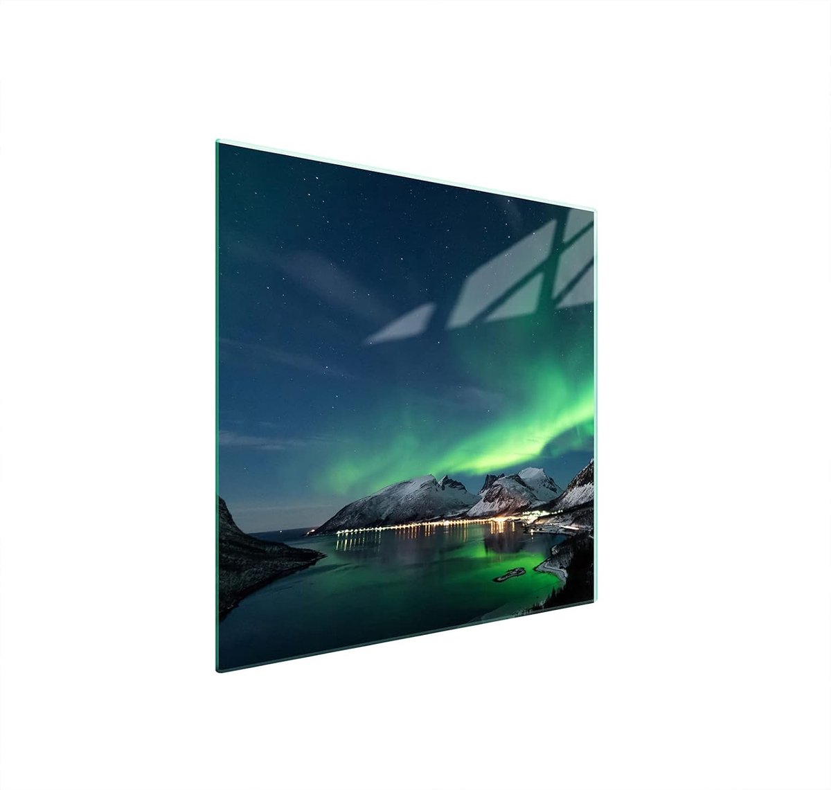 Kookplaat Afdekplaat Werkbladbeschermer Keuken Beschermen Gehard Glas 50 x 52 cm Mozaïek