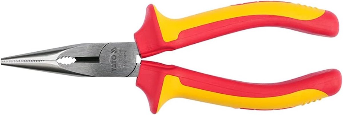 Lange Neus Tang - Isolatie Tang - Elektrisch Werk - VDE Geïsoleerd 1000V - 160 mm