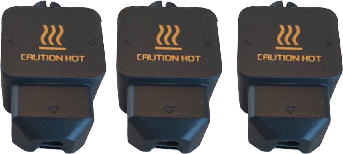 Bambu Lab H2D - 3x silicone sok - bescherming voor hotend - Silicone Sock For Hotend - Hittebestendig tot 300 °C