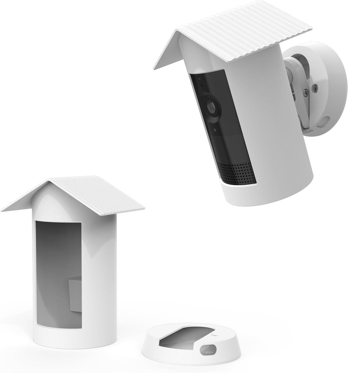 Camera Beschermhoes - Weerbestendige Cover - Buiten Camera - UV Bescherming - Wit
