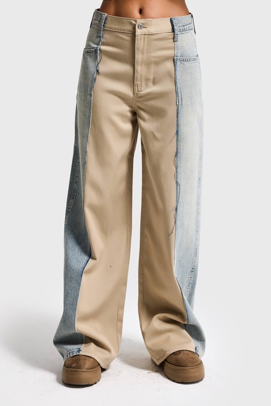 It's Basic - MEGA BAGGY MID RISE JEANS