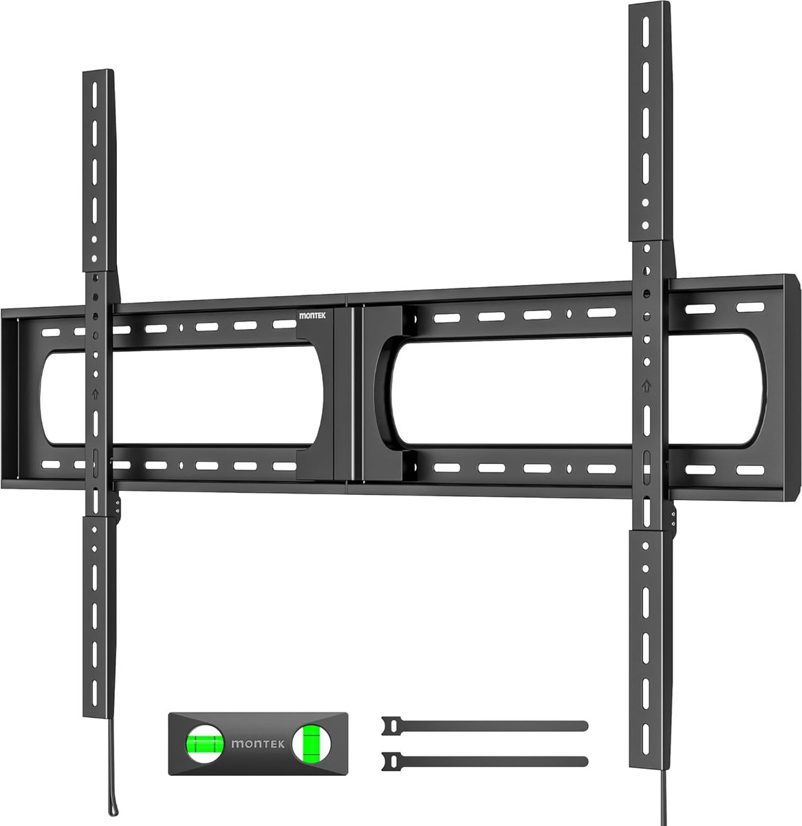 TV Muurbeugel - Televisie Ophanging - Ruimte Besparen - Verstelbare Hoek - 37-140 Inch - Zwart