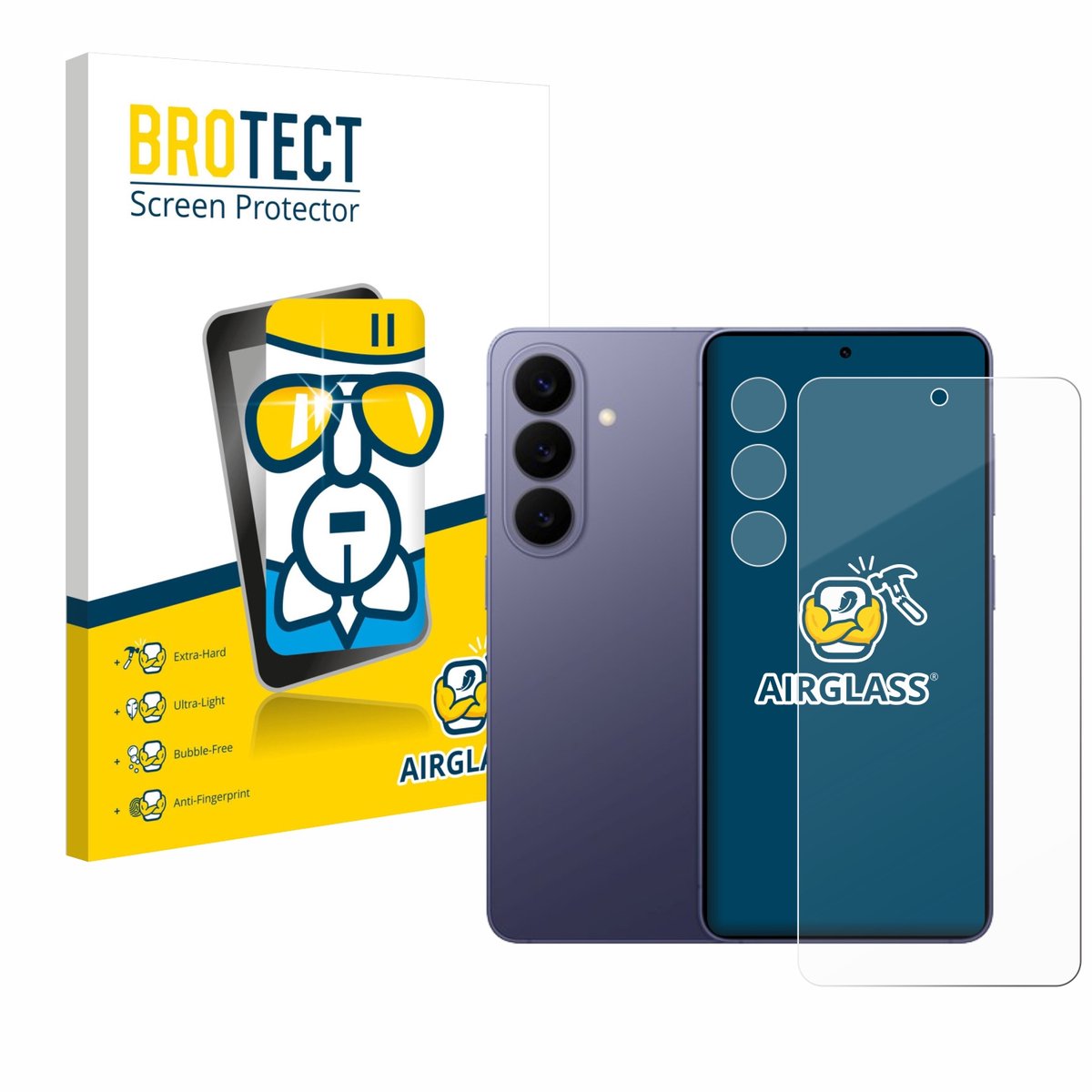 Screenprotector voor Samsung Galaxy S26 (Voor+Camera) Beschermglas transparant